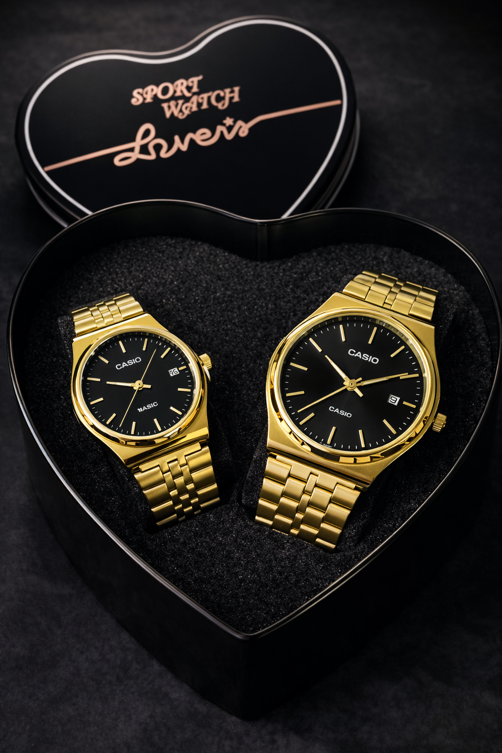 Pareja Casio mtp 145