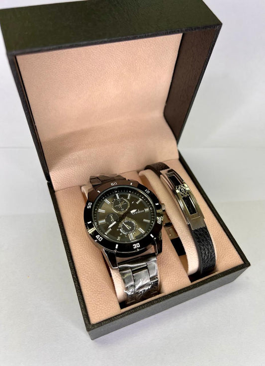 🏷️ Combo Premium Reloj Sumergible + Pulsera — Edición Limitada ⌚🔥