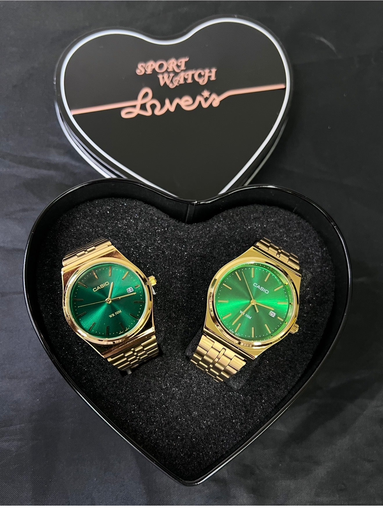 Pareja Casio mtp 145